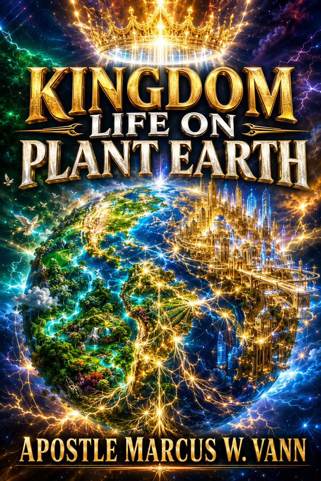 Kingdom Life on Plant Earth book cover by Apostle Marcus W. Vann